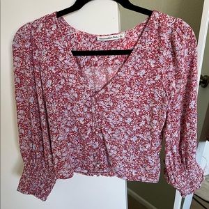 Abercrombie and Fitch floral top